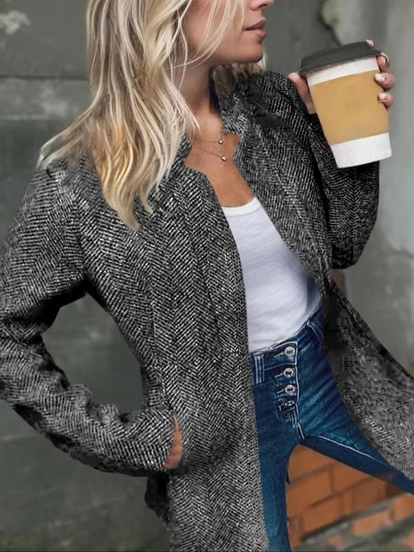 Eleanor - Pocketed Long Coat